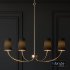 Ballard Design Lottie Linear Chandelier - Thumbnail 1