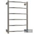 Water heated towel rail Indigo Arc LASW70-30-bp-60 - Thumbnail 1