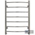 Water heated towel rail Domoterm Calypso P7 50×70 chrome - Thumbnail 1