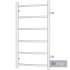 Water heated towel rail Point Nika PN08558 50×80 chrome - Thumbnail 2
