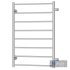Water heated towel rail Terminus Avrora P8 500×800 with side connection 600 - Thumbnail 2