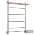 Water heated towel rail EWRIKA Sappho BR3 80×50 with shelf chrome - Thumbnail 1