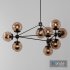 The Future Perfect – 3-SIDED MODO CHANDELIER 10 GLOBES – 3 Colors - Thumbnail 2