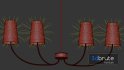 Ballard Design Lottie Linear Chandelier - Thumbnail 6