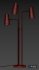 CYPRESS 3-ARM FLOOR LAMPS - Thumbnail 5