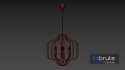 Ballard Designs Katherine 6-Light Geometric Chandelier - Thumbnail 4