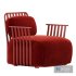 GRILL lounge chair plain with armrests - Thumbnail 2
