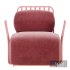 GRILL lounge chair plain with armrests - Thumbnail 4