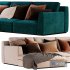 Horm Ellington Chaise Longue Sofa - Thumbnail 5