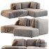 BASECAMP CHAISELOUNGE left Modular Sofa by makenordic 3 - Thumbnail 6
