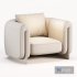 Minuit Armchair by Stephane Parmentier - Thumbnail 7