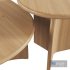 Lulu and Georgia Ada Oval Coffee Table and Side Table Natural - Thumbnail 2