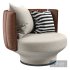 PARADISE BIRD Swivel armchair By Wittmann - Thumbnail 1