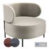 AKIKO LOUNGE Armchair - Thumbnail 1