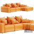 Jesse Daniel Chaise Longue Sofa - Thumbnail 4
