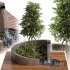 Landscape Furniture with Fountain – Architect Element 08 - Thumbnail 1