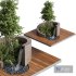 Landscape Furniture with Fountain – Architect Element 08 - Thumbnail 4