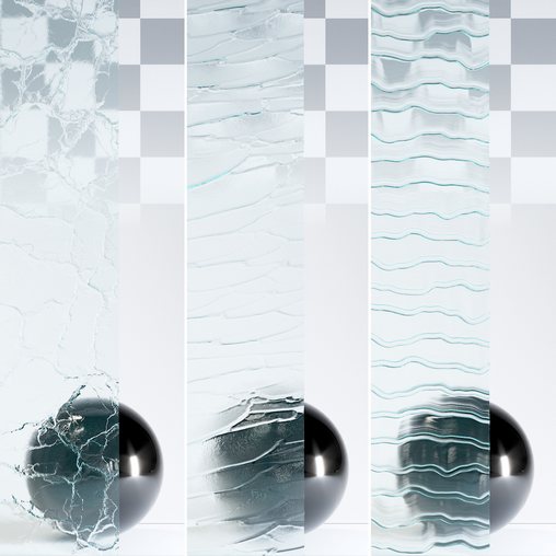 Glass 4K Materials V1-6 – 3 materials
