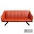 Rubie Lounge Couch with wooden frame - Thumbnail 1