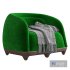 FRANCK GENSER Armchair from the Chance Series - Thumbnail 3