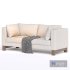 Pacific Bench Track Arm Apartment Sofa with Wood Legs - Thumbnail 3