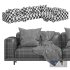 Arflex Claudine L Sofa - Thumbnail 4