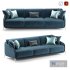 ROBERTO CAVALLI CLIFTON SOFA 3 SEATER - Thumbnail 1