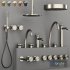 GESSI ORIGINI Bathroom faucet set 1 - Thumbnail 3