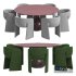 CELESTE ARMCHAIR And AQUA Table - Thumbnail 1