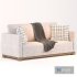 Gather Wood Base Bench Sofa - Thumbnail 2