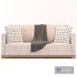 Gather Wood Base Bench Sofa - Thumbnail 1