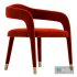 Lucia Green Velvet Dining Chair - Thumbnail 5