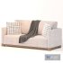 Gather Wood Base Bench Sofa - Thumbnail 3
