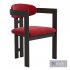 Neo Velvet Arm Chair - Thumbnail 4