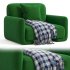 Poltrona boucl Balzac Paris Armchair - Thumbnail 4