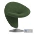 Curl Wool Blend Swivel Accent Chair - Thumbnail 4