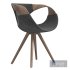 UP CHAIR WOOD ARMS BY TONON - Thumbnail 5