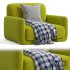 Poltrona boucl Balzac Paris Armchair - Thumbnail 6