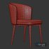 CLAUDE FABRIC DINING CHAIR - Thumbnail 7
