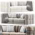 Tavi Sofa Alcala Graphite By Highfashionhome - Thumbnail 2