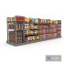 3D Market snack section Low-poly 3D model - Thumbnail 1