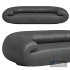FOLD Black Lathe Sofa - Thumbnail 1