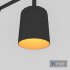 3D Black Floor Lamp 3D model - Thumbnail 2