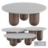 Tri-Nesting Column Tables by MSJ Furniture Studio - Thumbnail 1