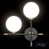 White Glass Modo Wall Light Sconce - Thumbnail 2