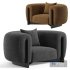 MINUIT ARMCHAIR BY ST??PHANE PARMENTIER - Thumbnail 2