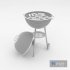 3D Barbecue Model 3D model - Thumbnail 7