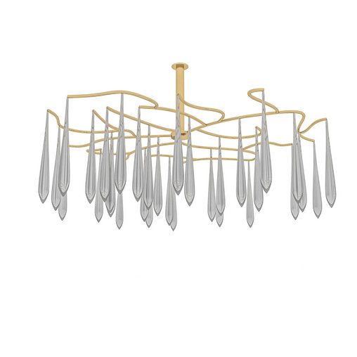 ceiling modern chandelier 3D model