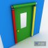 Kindergarten Door model - Thumbnail 2