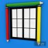 Kindergarten Window 3D model - Thumbnail 8